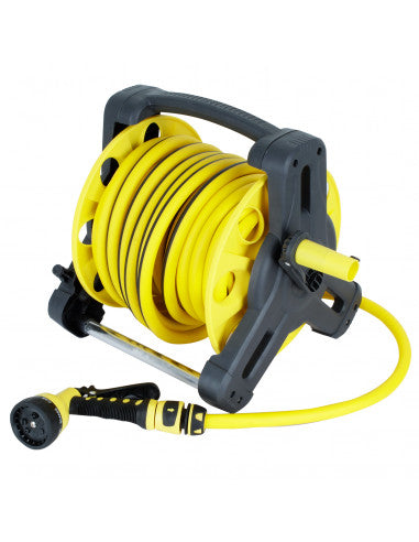 MANGUERA JARDIN 1/2" KINGFLEX 20 MT C/CARRO Y ACCE