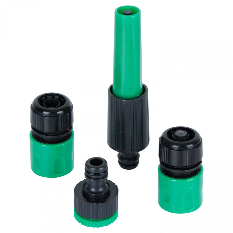 MANGUERA JARDIN REFORZADA 1/2"x 15 mt C/ACCESORIOS