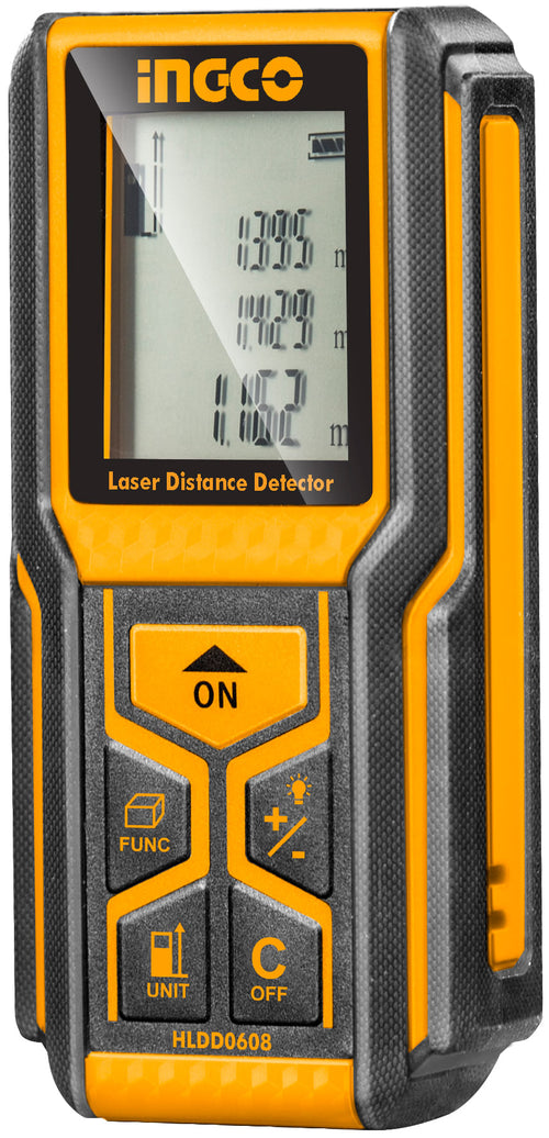 MEDIDOR DISTANCIA INGCO CON LASER 0.05-60 MTS. # HLDD0608