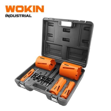 Set de Brocas Copa Diamantadas 11 Piezas Industrial Wokin