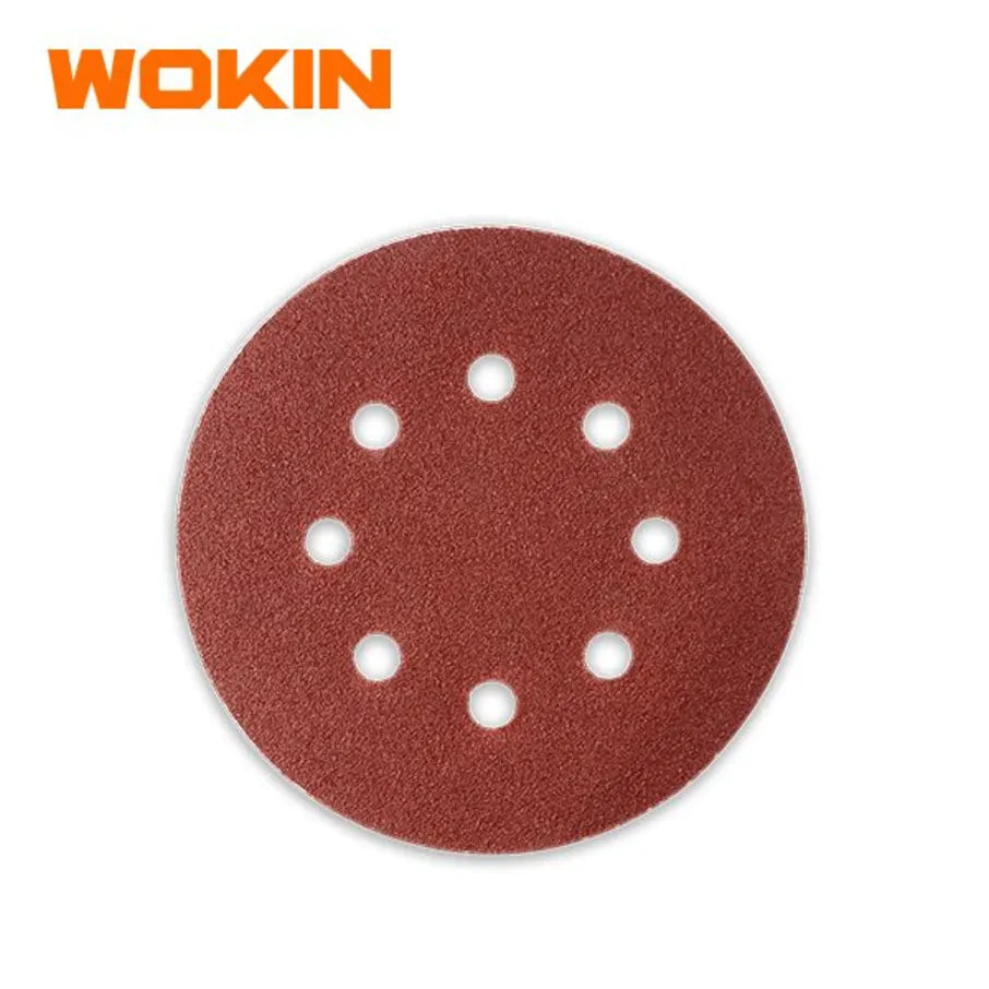 Set Discos Lija 125mm / 5" 120# Wokin