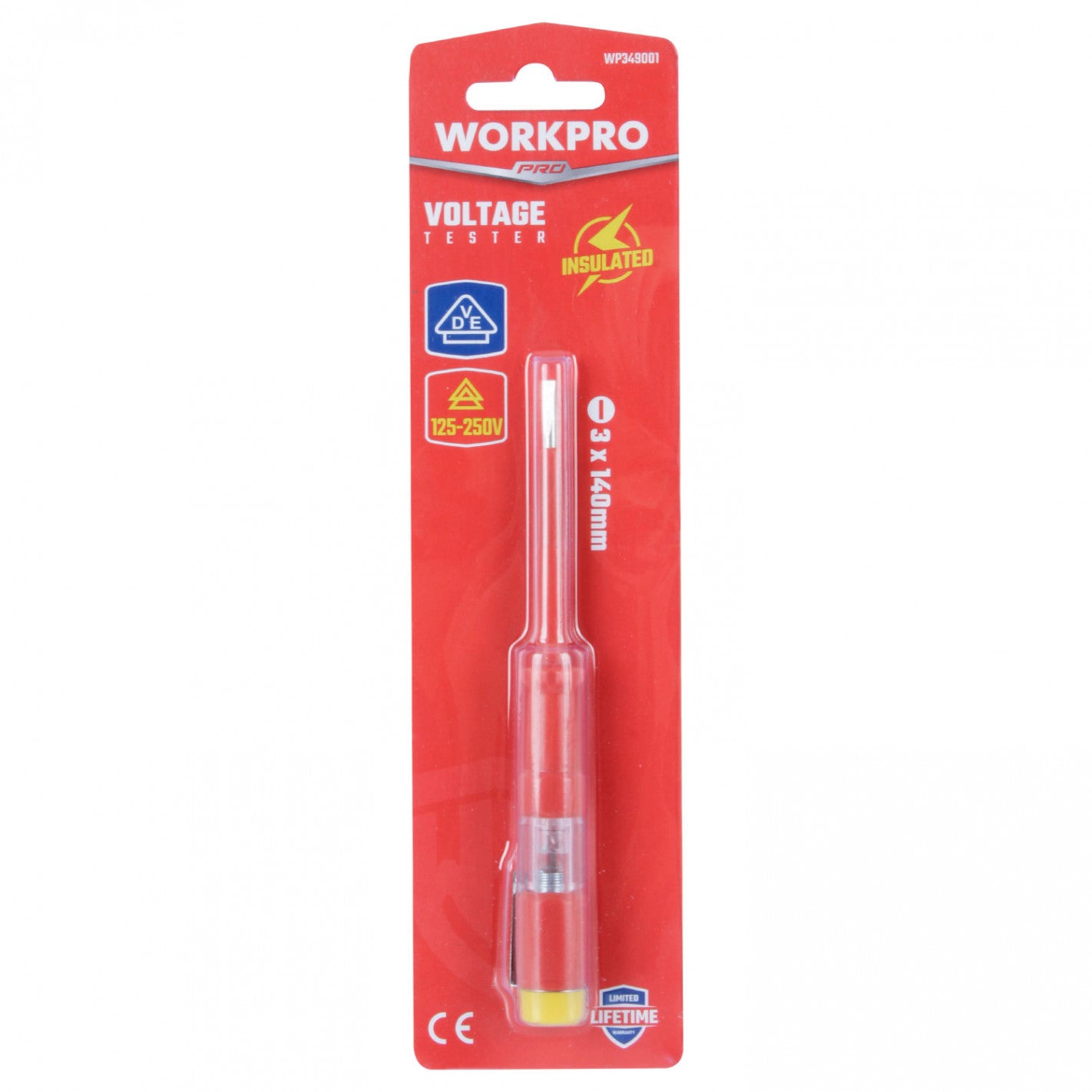 PROBADOR DE TENSION VDE 3x70mm WP349001