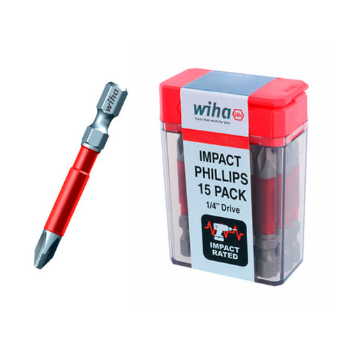 PUNTA POWER TERMINATOR PH2. 50MM. PACK 15 UNIDADES