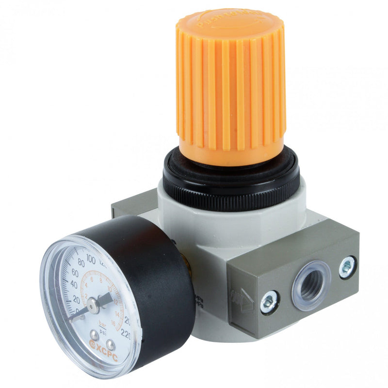REGULADOR DE 1/4" 0-16bar XOR-MINI1/4"