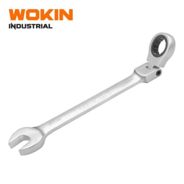 Llave Combinación con Chicharra Flex 17 mm Wokin