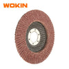 Disco Flap Metal/Madera Grano 40 115x22.2mm Wokin