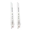 HOJA SIERRA SABLE PARA MADERA STEVRON 150MM JGO.2 PZAS # BRSB2X150W