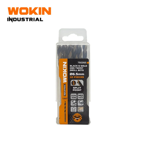 Broca M2 HSS 4.0mm 10 Piezas Wokin