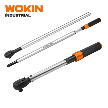 Llave Dinamométrica Micrométrica Con Torque Reversible 1/4" Wokin"