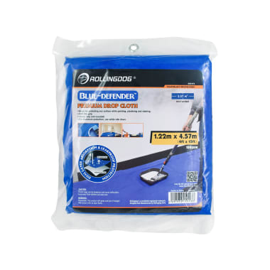 Lona Protectora Multiuso 1.22 x 4.57mt Rollingdog