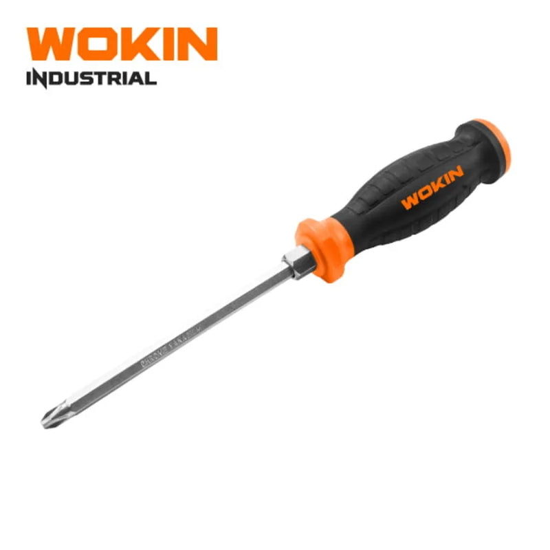 Destornillador Pasante PH2*100mm Wokin