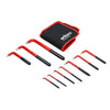 SET DE 10 LLAVES ALLEN AISLADAS. MILIMETRICAS